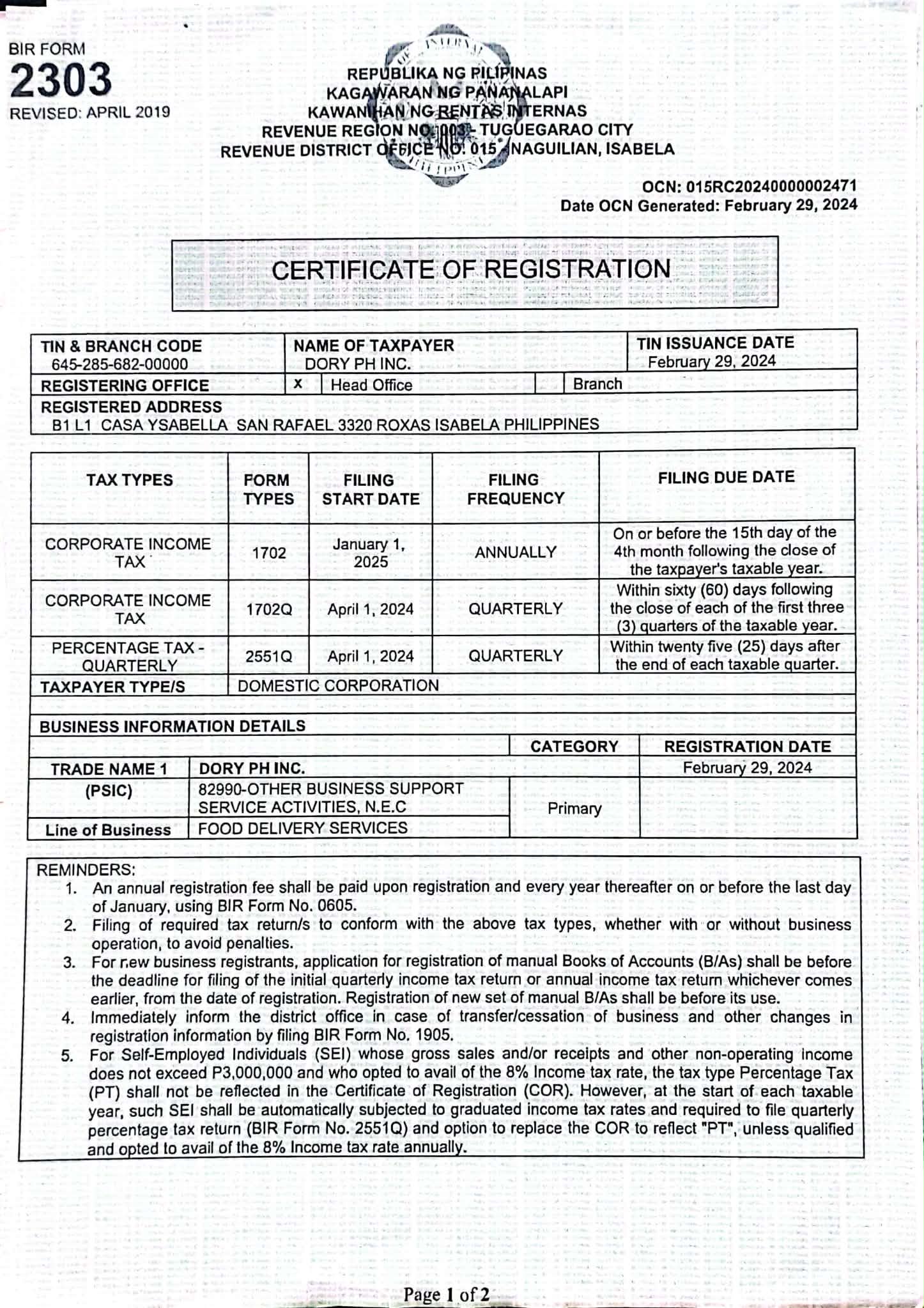Legal document 2